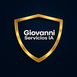 Logo Giovanni Flota Total sobre fondo azul